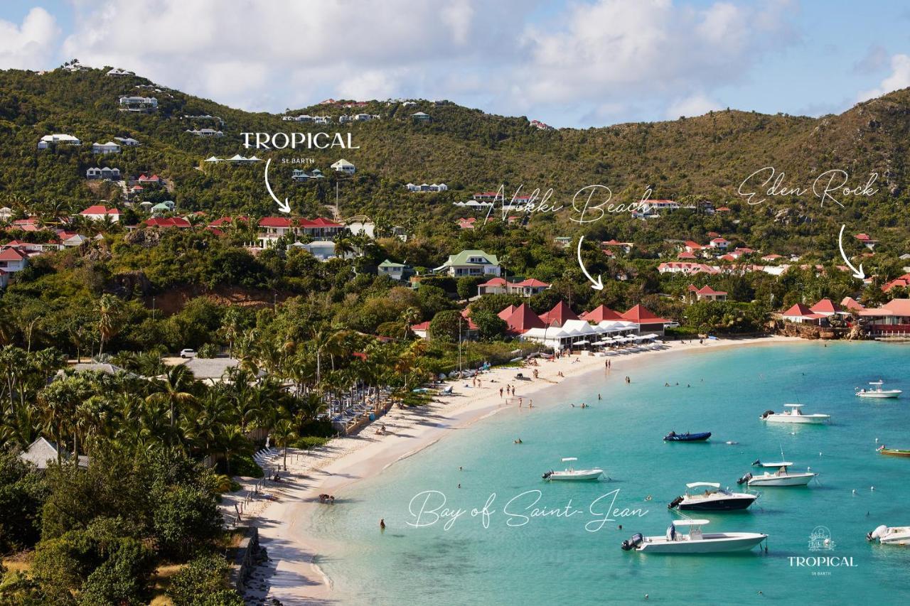 גוסטביה Tropical Hotel St Barth מראה חיצוני תמונה